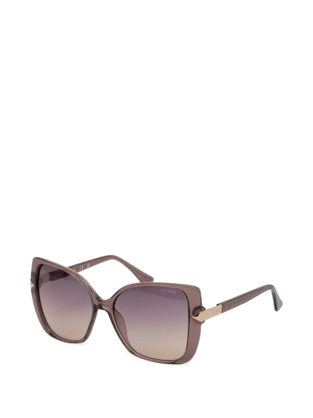  Guess Eyewear Geometric Sunglasses - Brown 