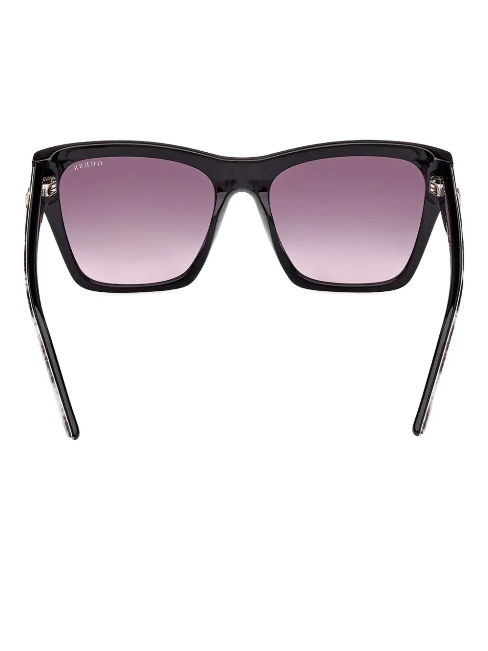 GUESS EYEWEAR Zonnebril met vierkant montuur Zwart