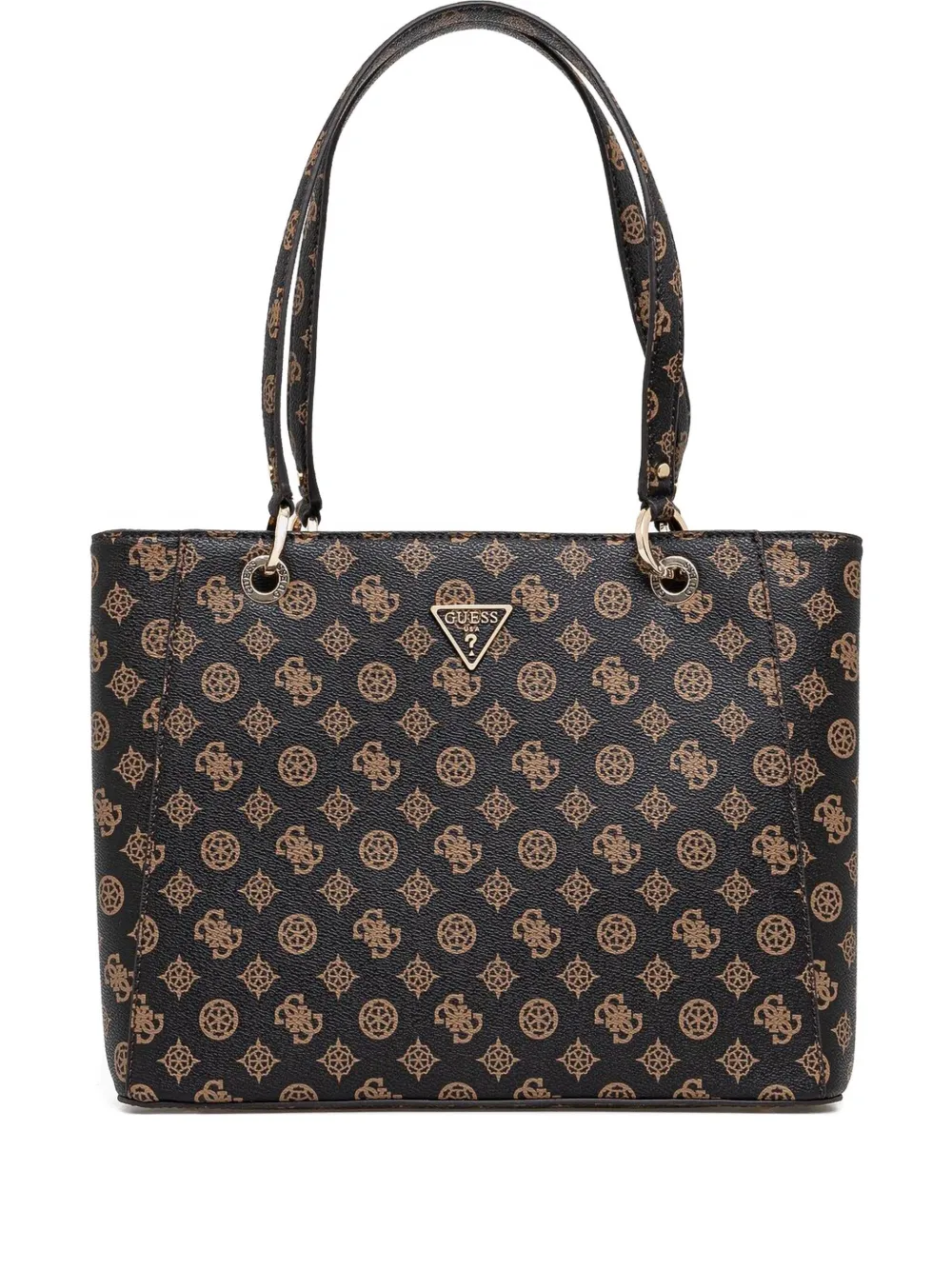GUESS USA Shopper mit Logo-Print | Schwarz | Image 1