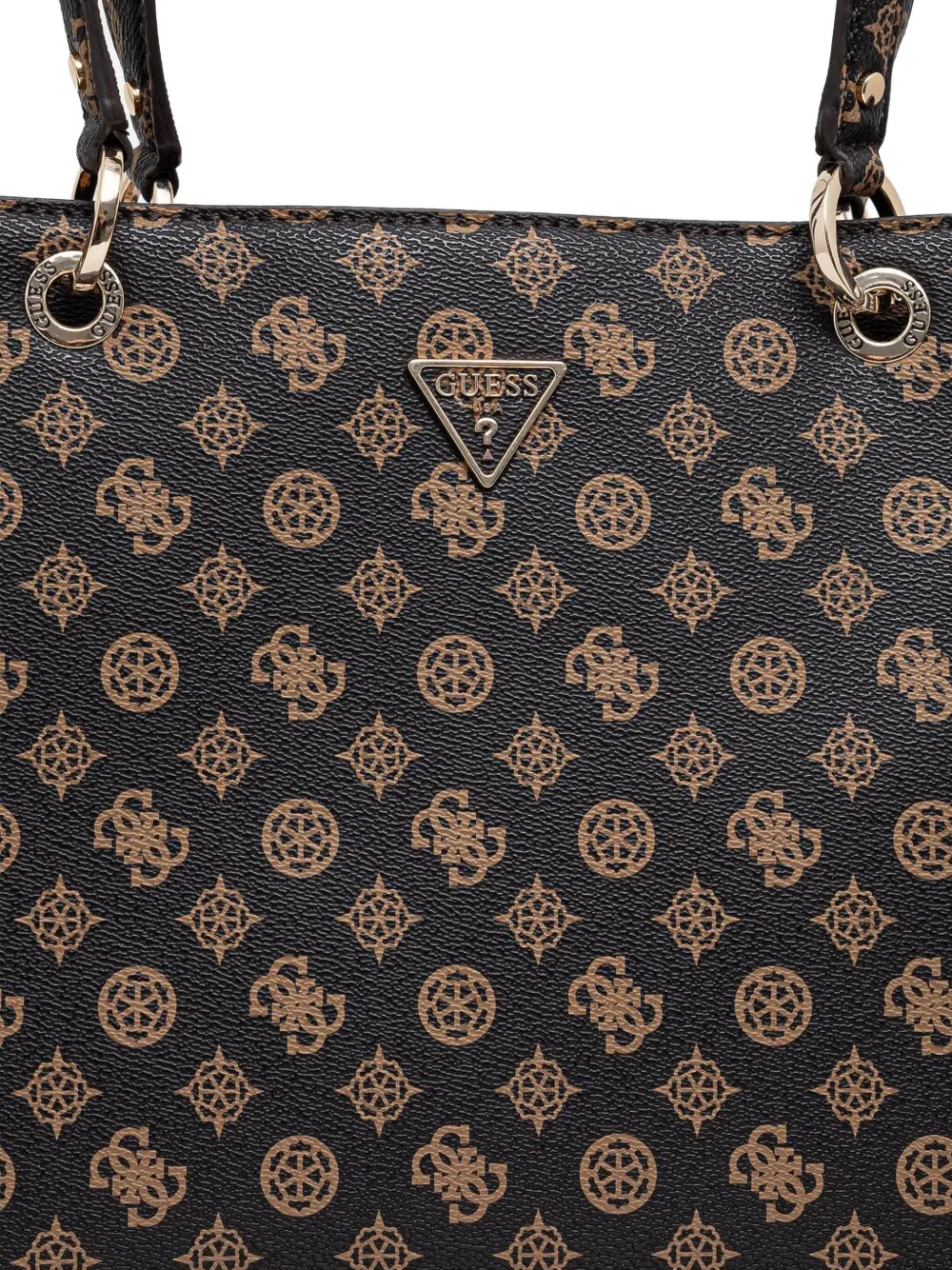 GUESS USA Shopper met logoprint Zwart