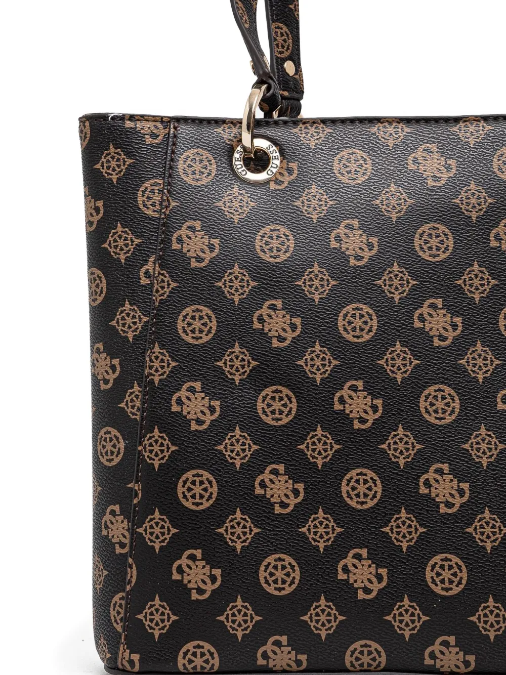 GUESS USA Shopper met logoprint Zwart