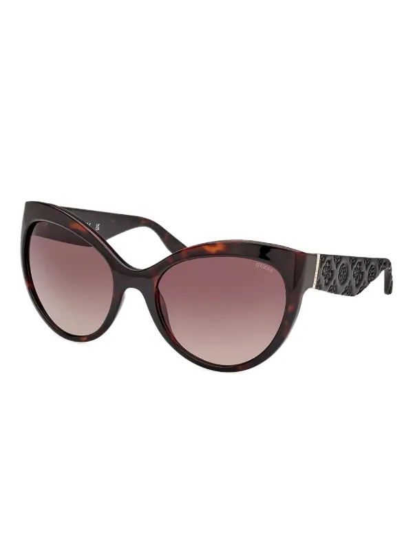 GUESS EYEWEAR Tortoiseshell cat-eye Sunglasses | Brown  display picture 1