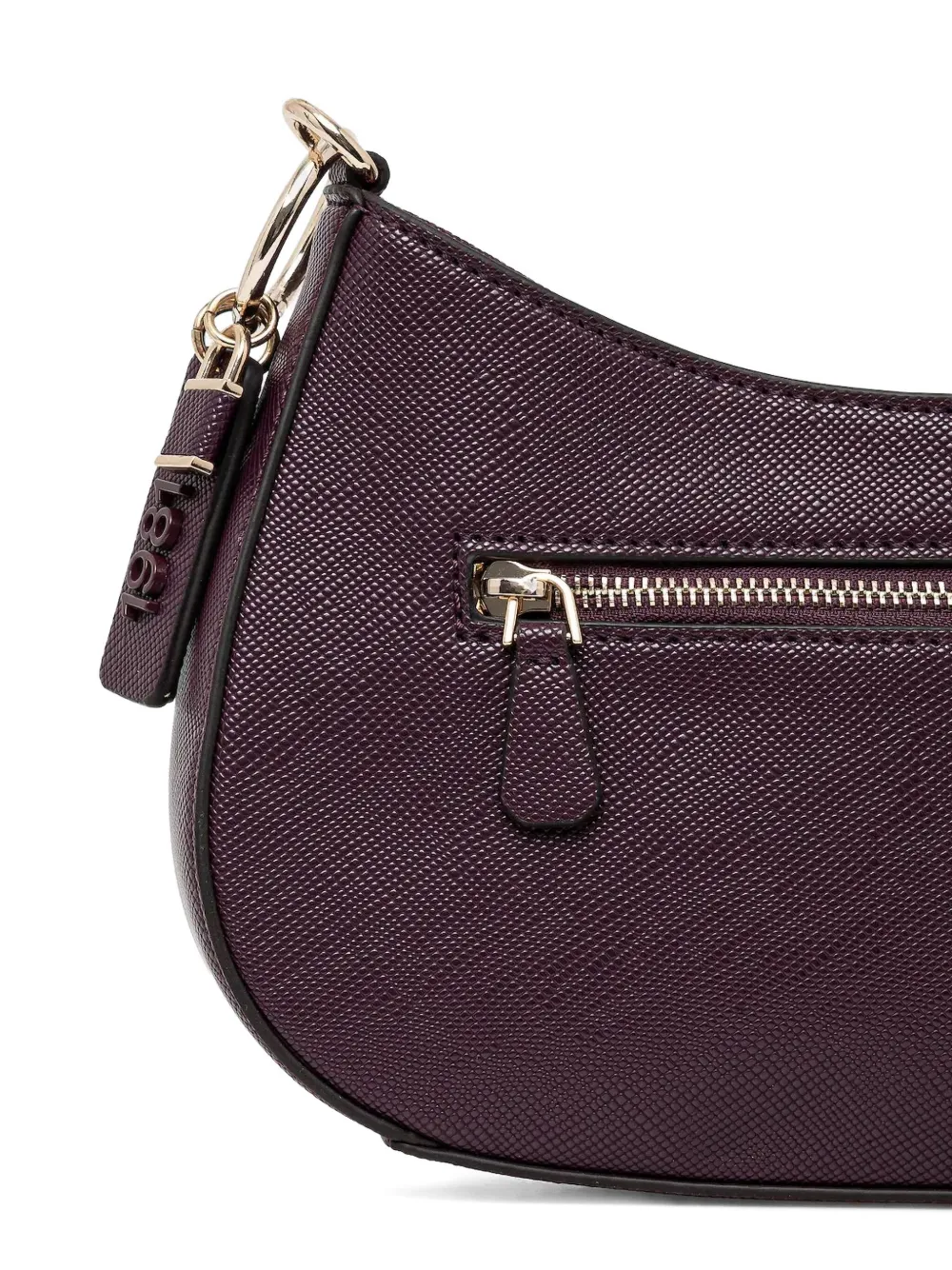 GUESS USA Saffiano leren schoudertas AUB BURGUNDY