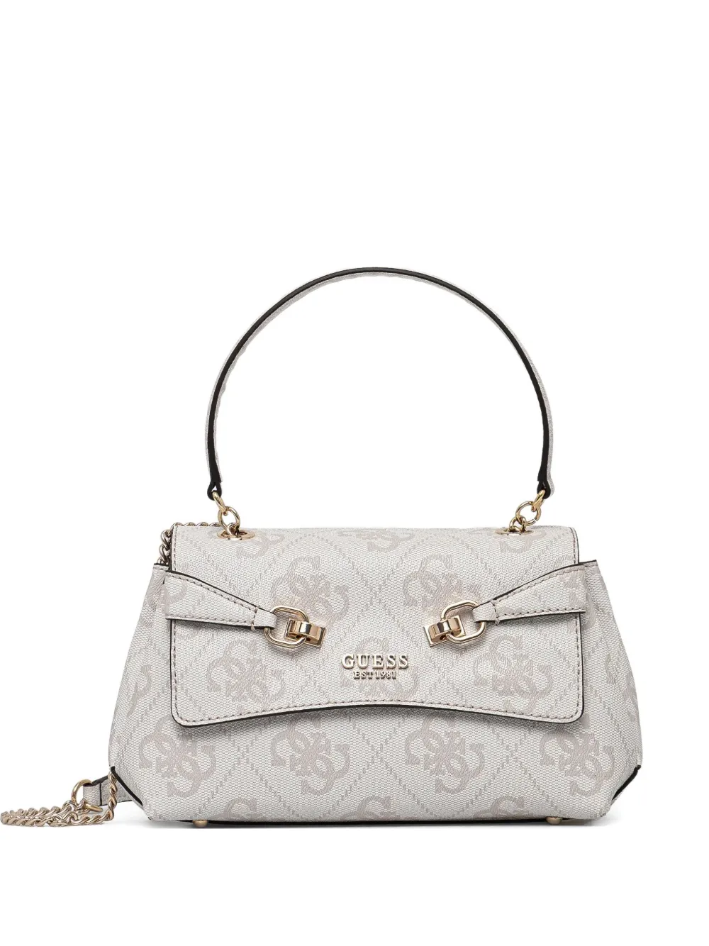 GUESS USA Schoudertas met logo-reliëf Beige