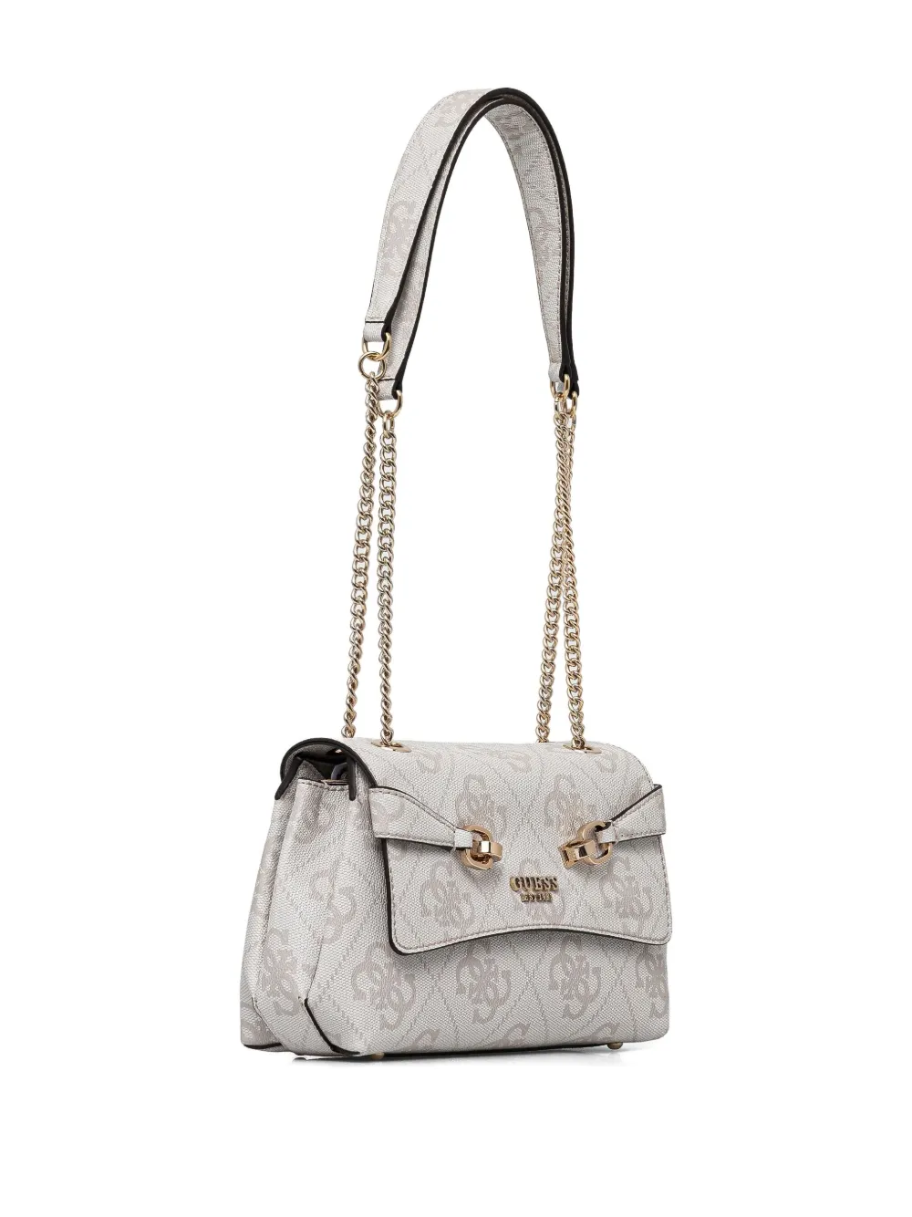 GUESS USA Schoudertas met logo-reliëf Beige