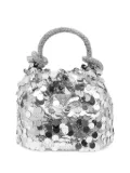 GUESS USA sequin-embellished mini bag - Silver