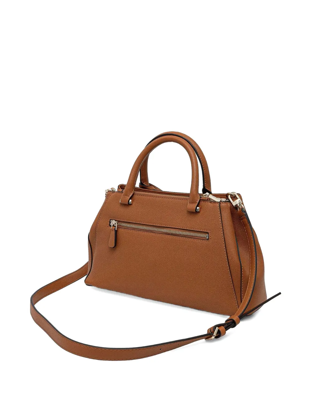 GUESS USA Tas met gestikt detail en handgreep - Bruin