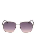 GUESS EYEWEAR square-frame sunglasses - Gold