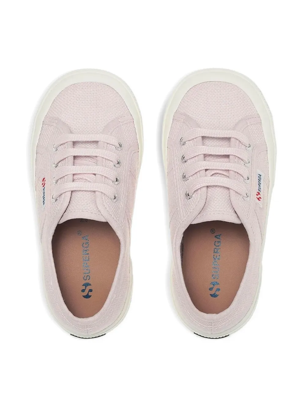 Superga 2750 lace-up canvas sneakers Pink