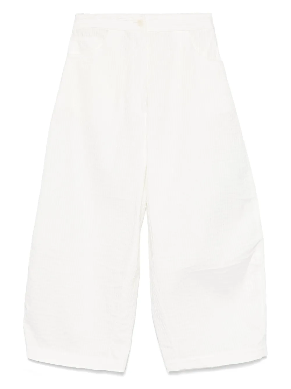 Cordera Tubular Curved trousers | White | Image 1