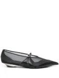 Mugler Fang ballet flats - Black