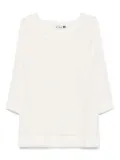 Rixo floral-embroidered mini dress - Neutrals