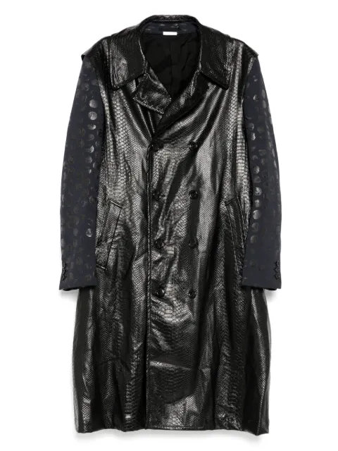Comme des Garçons Homme Plus leather coat