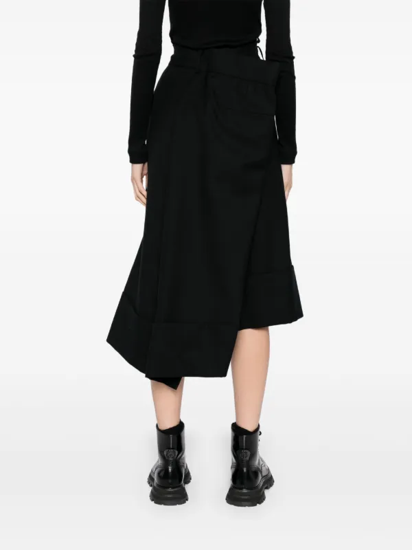 NOIR KEI KEI NINOMIYA ロングスカート プリーツ 黒