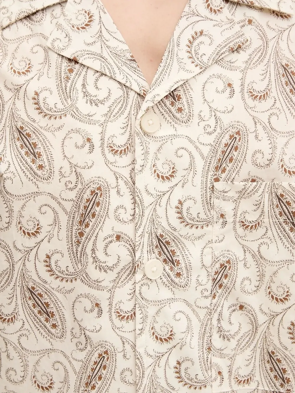 Iro Paisley-pattern Short-sleeve Shirt In Neutral