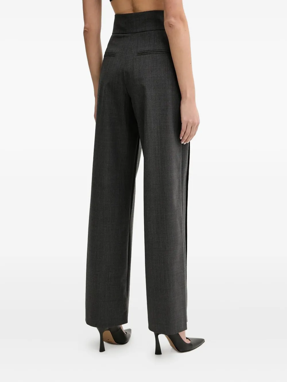 IRO CATANI pleated trousers Grijs