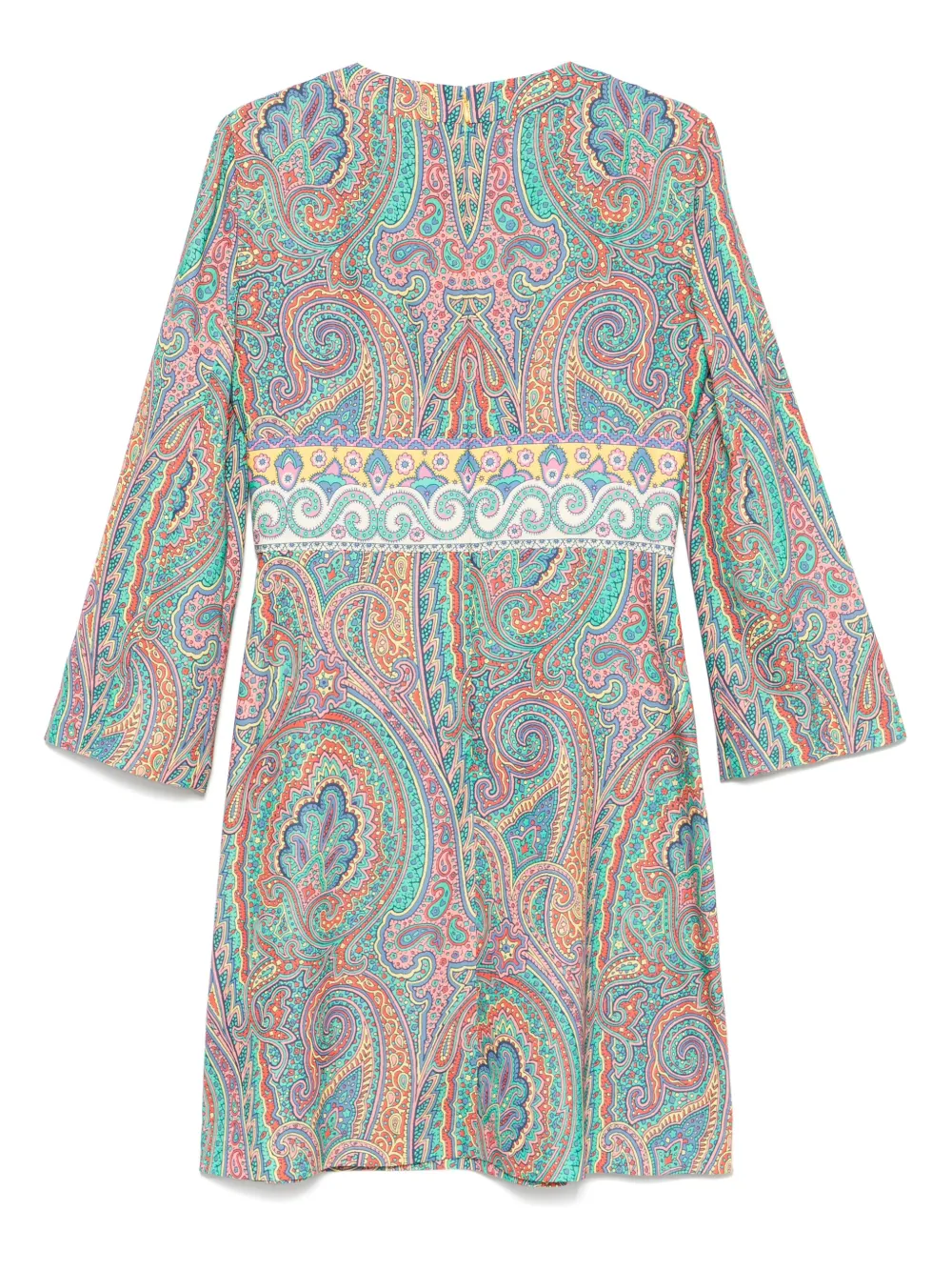 ETRO Midi-jurk met paisley-print - Groen