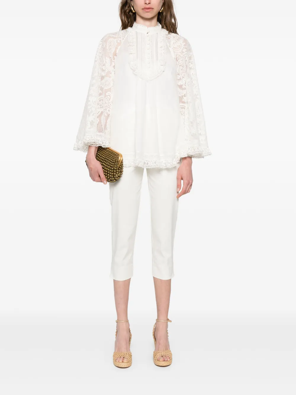 ZIMMERMANN Ascension blouse - Beige