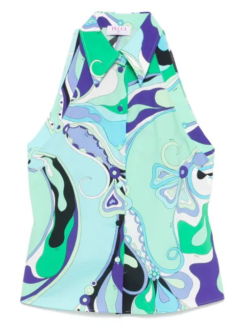 PUCCI Hemd mit Marmo-Print