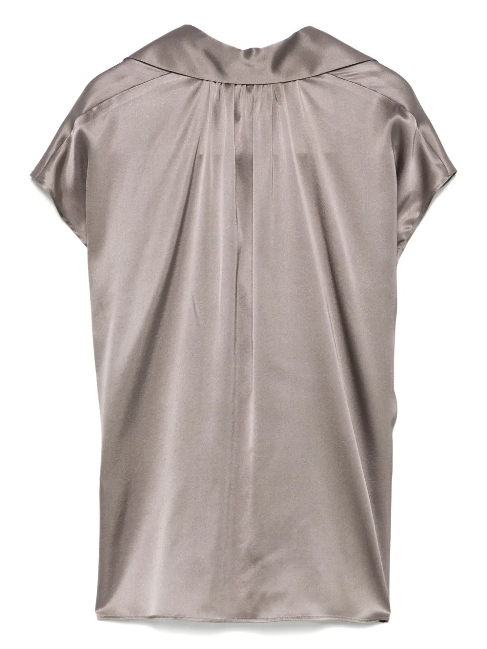 Cenere GB Blouse met V-hals - Grijs