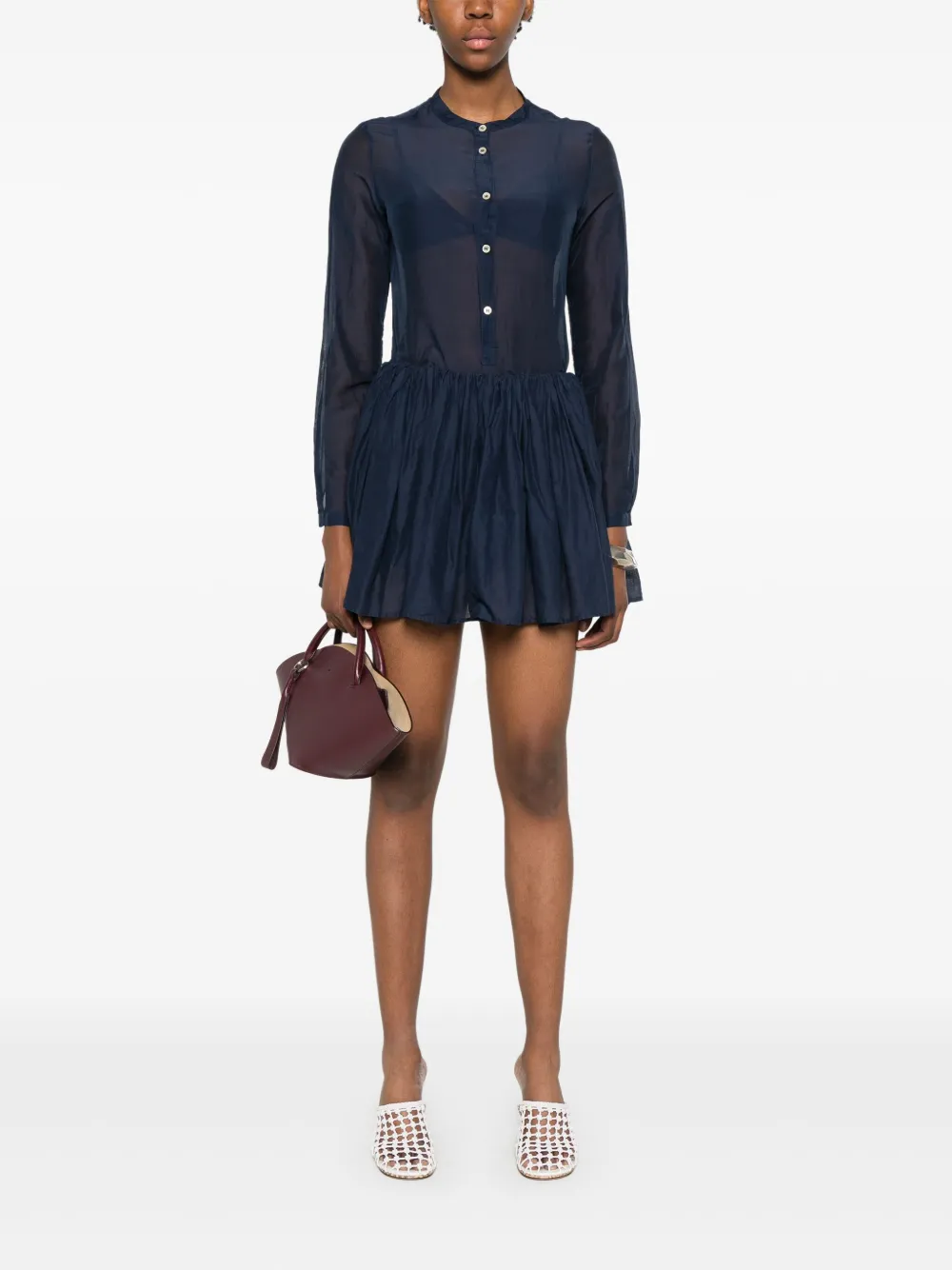 Jucca Button-down blouse - Blauw