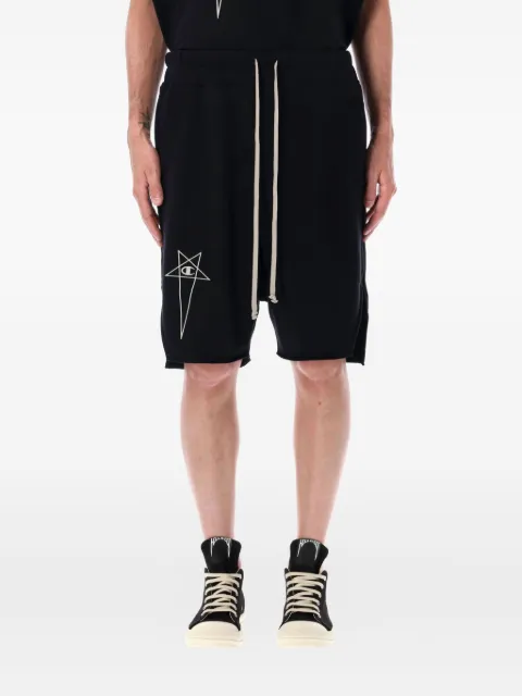 Rick Owens X Champion graphic-print drawstring shorts