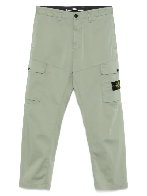 Stone Island pantalon à patch Compass