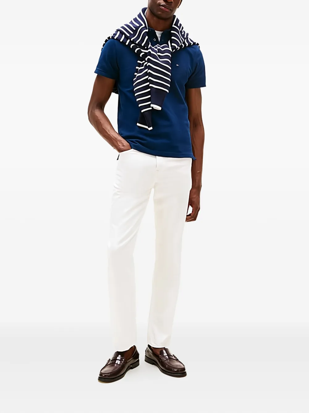 Tommy Hilfiger Poloshirt met logo - Blauw