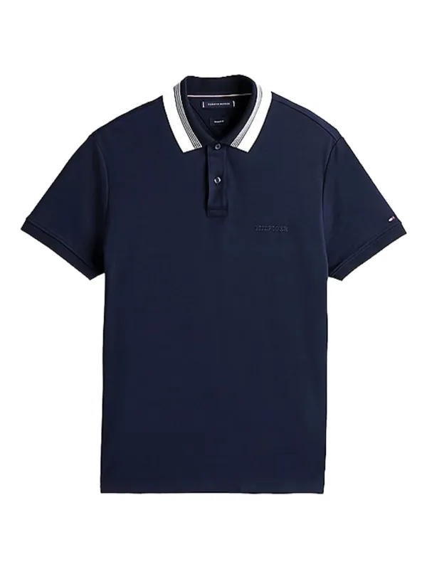 Tommy Hilfiger Polo Shirt Dark Blue Navy Blue Tommy Hilfiger Polo