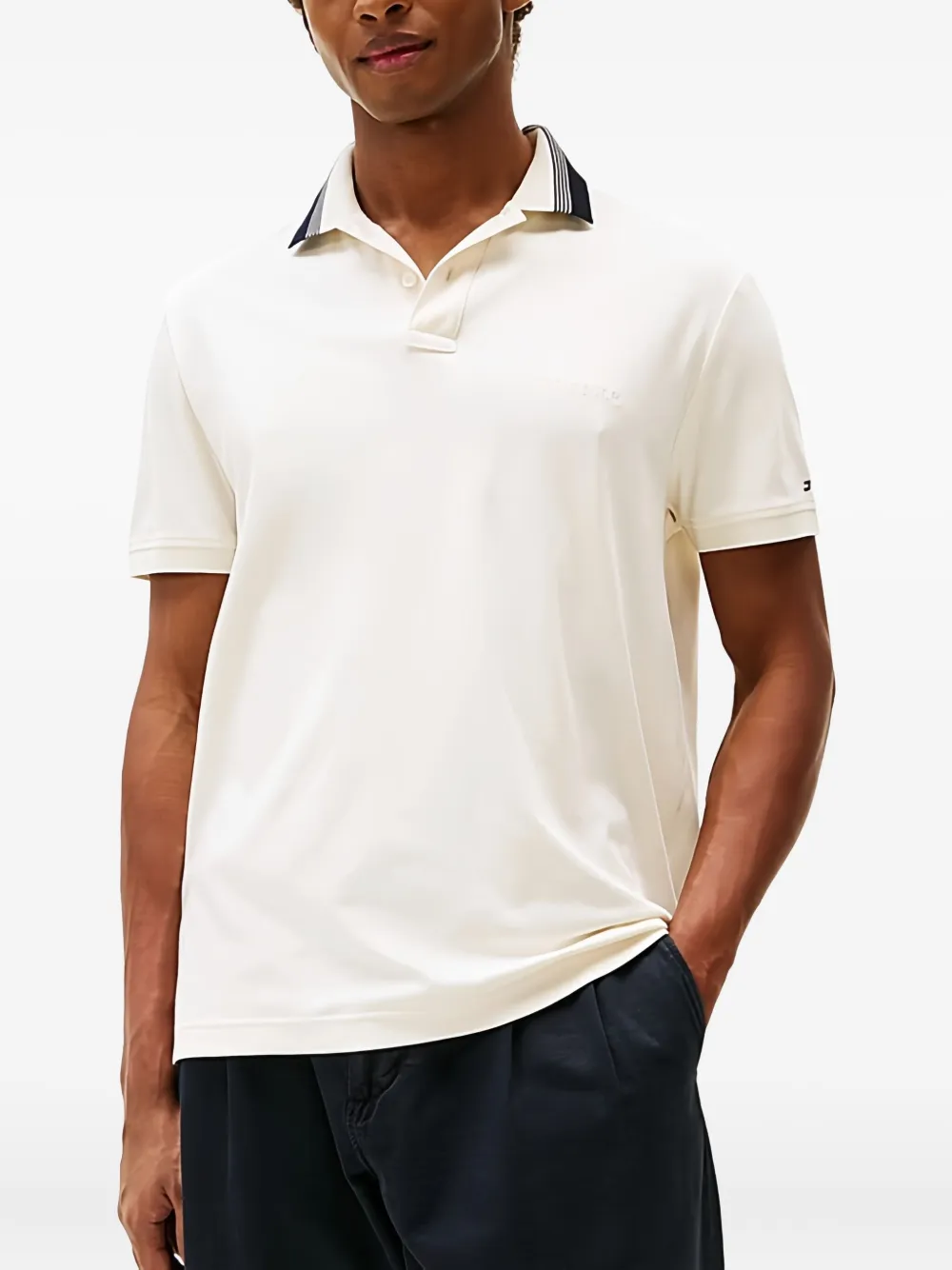 Tommy Hilfiger Katoenen poloshirt Wit