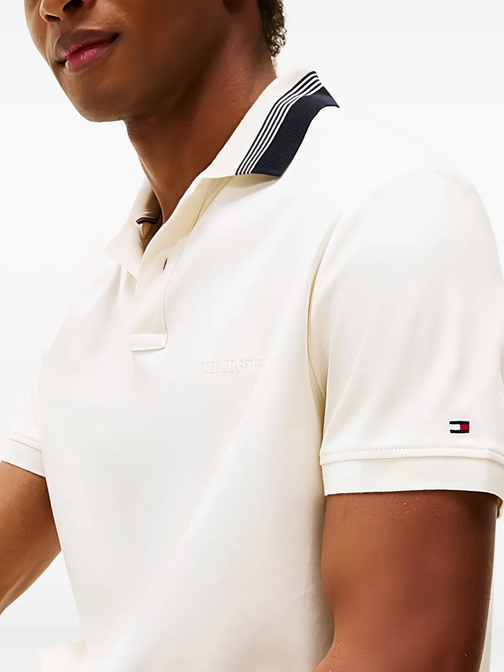 Tommy Hilfiger Katoenen poloshirt Wit