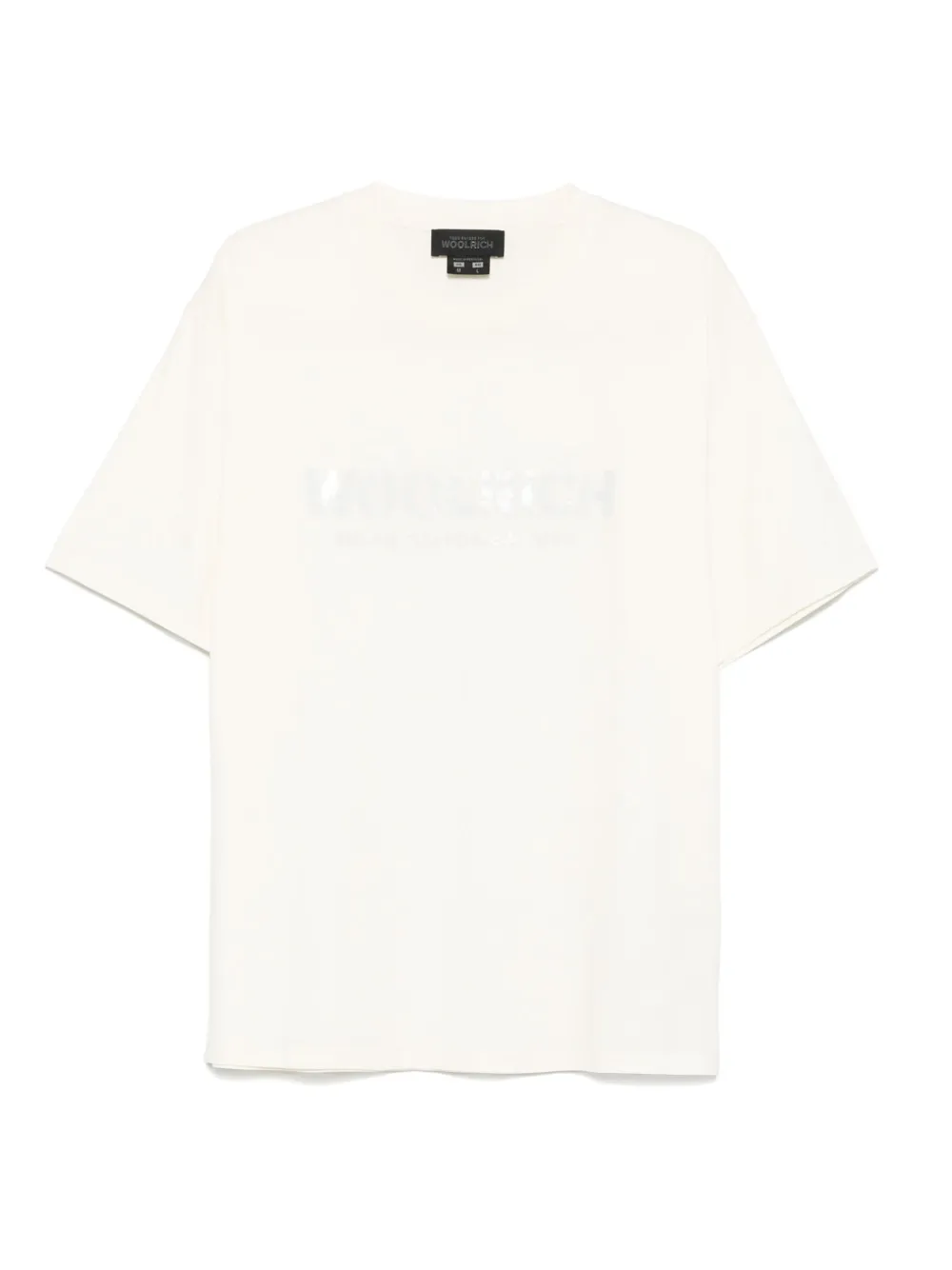 Woolrich playera de jersey | neutro | Image 1