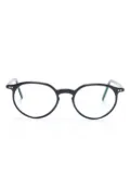 Lunor round-frame glasses - Black