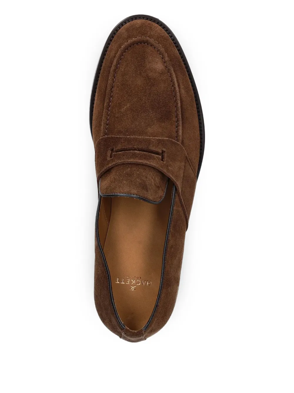 Hackett suede loafers Brown