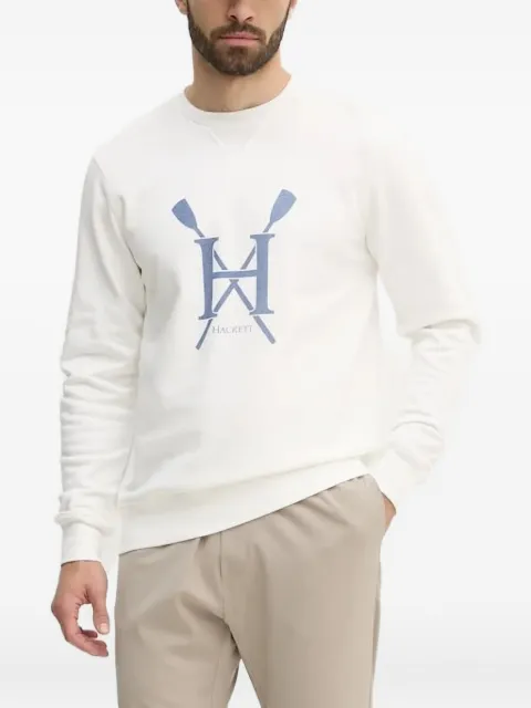 Hackett logo-embellished crew-neck sweatshirt