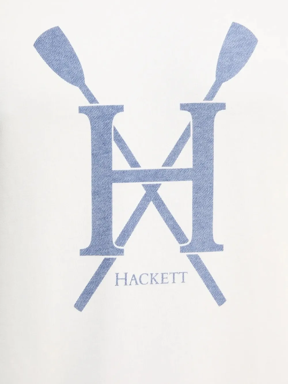 Hackett Sweater verfraaid met logo Beige