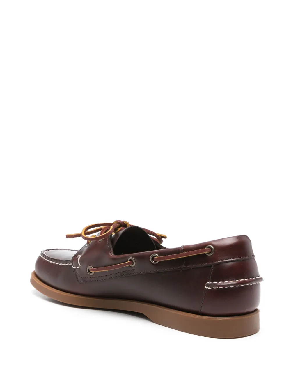 Sebago Leren bootschoenen Bruin