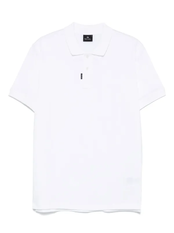 Paul Smith Organic Cotton Polo Shirt | White | FARFETCH