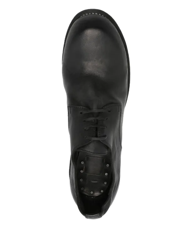 Guidi Leather Derby Shoes | Black | FARFETCH