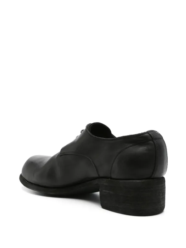 Guidi Leather Derby Shoes | Black | FARFETCH