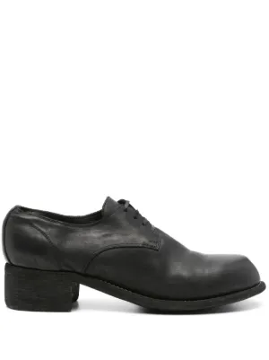 Guidi レザー ダービーシューズ | ブラック | FARFETCH JP