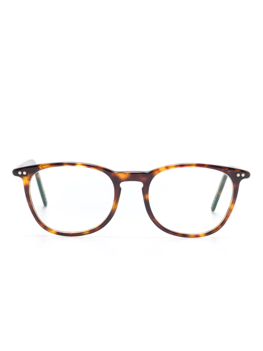 Lunor round-frame glasses | Brown | Image 1