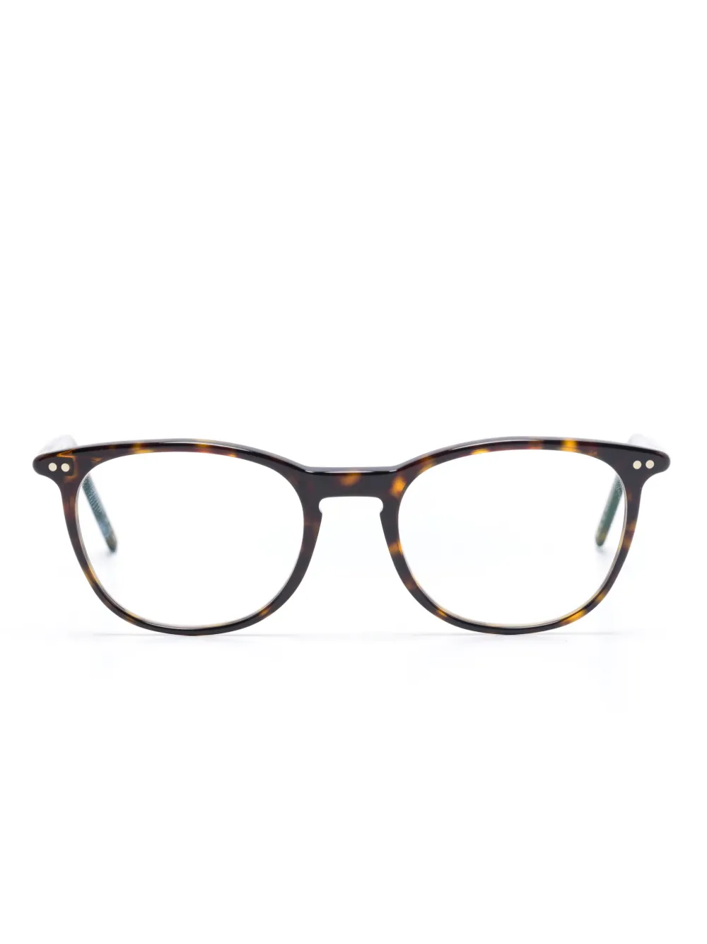 Lunor round-frame glasses | Brown | Image 1