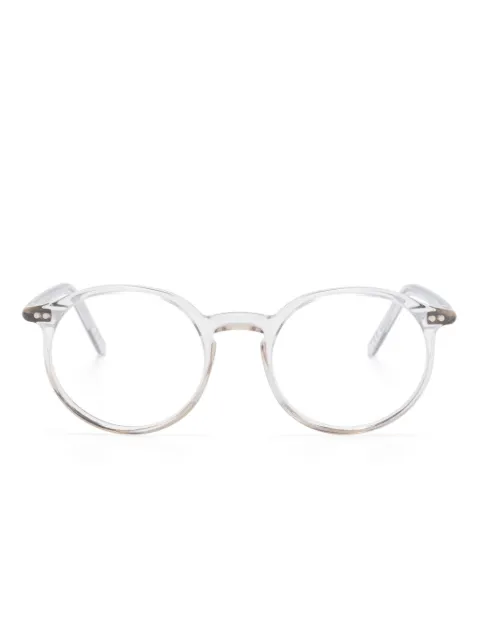 Lunor round-frame glasses