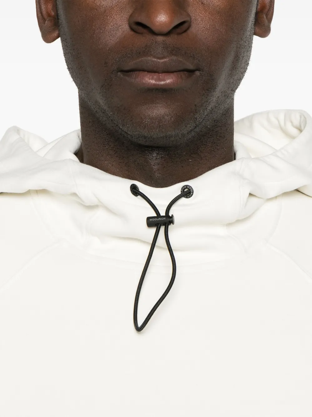 Woolrich Katoenen hoodie Beige