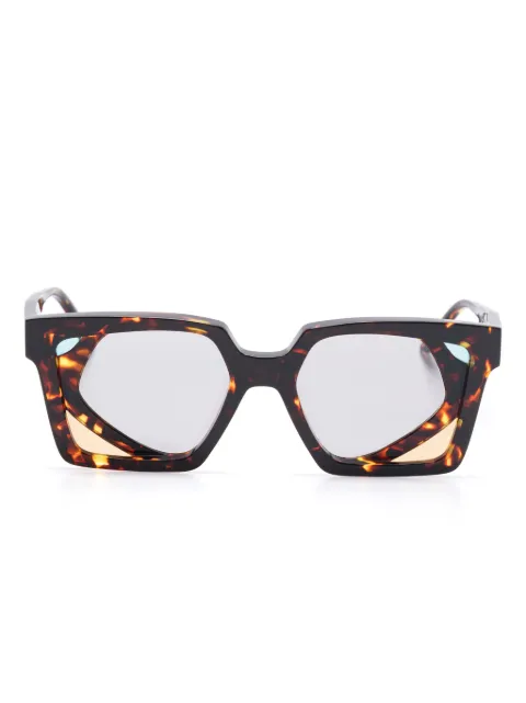 Kuboraum geometric-frame sunglasses