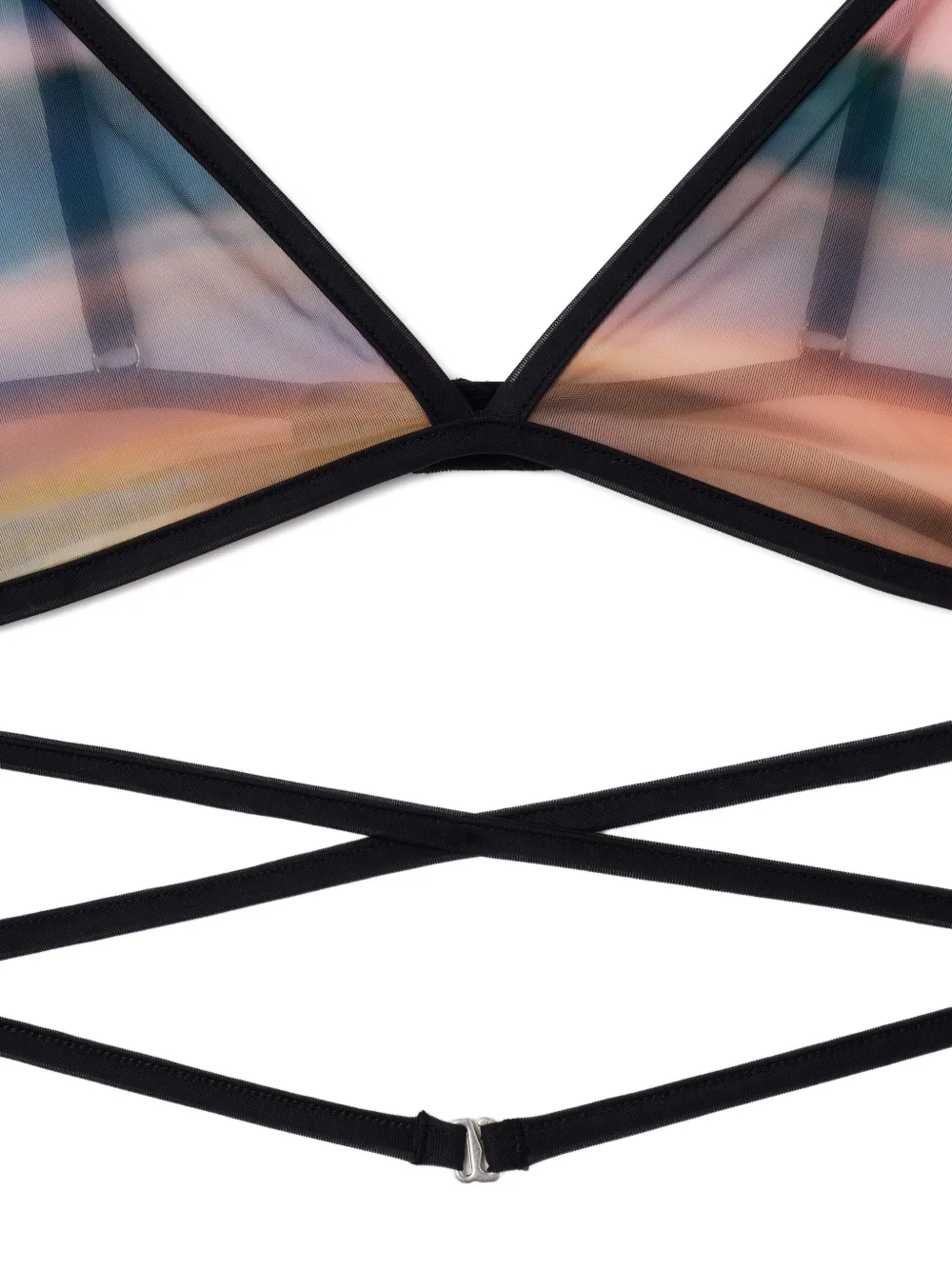 Sunnei bralette con diseño color block | Image 2