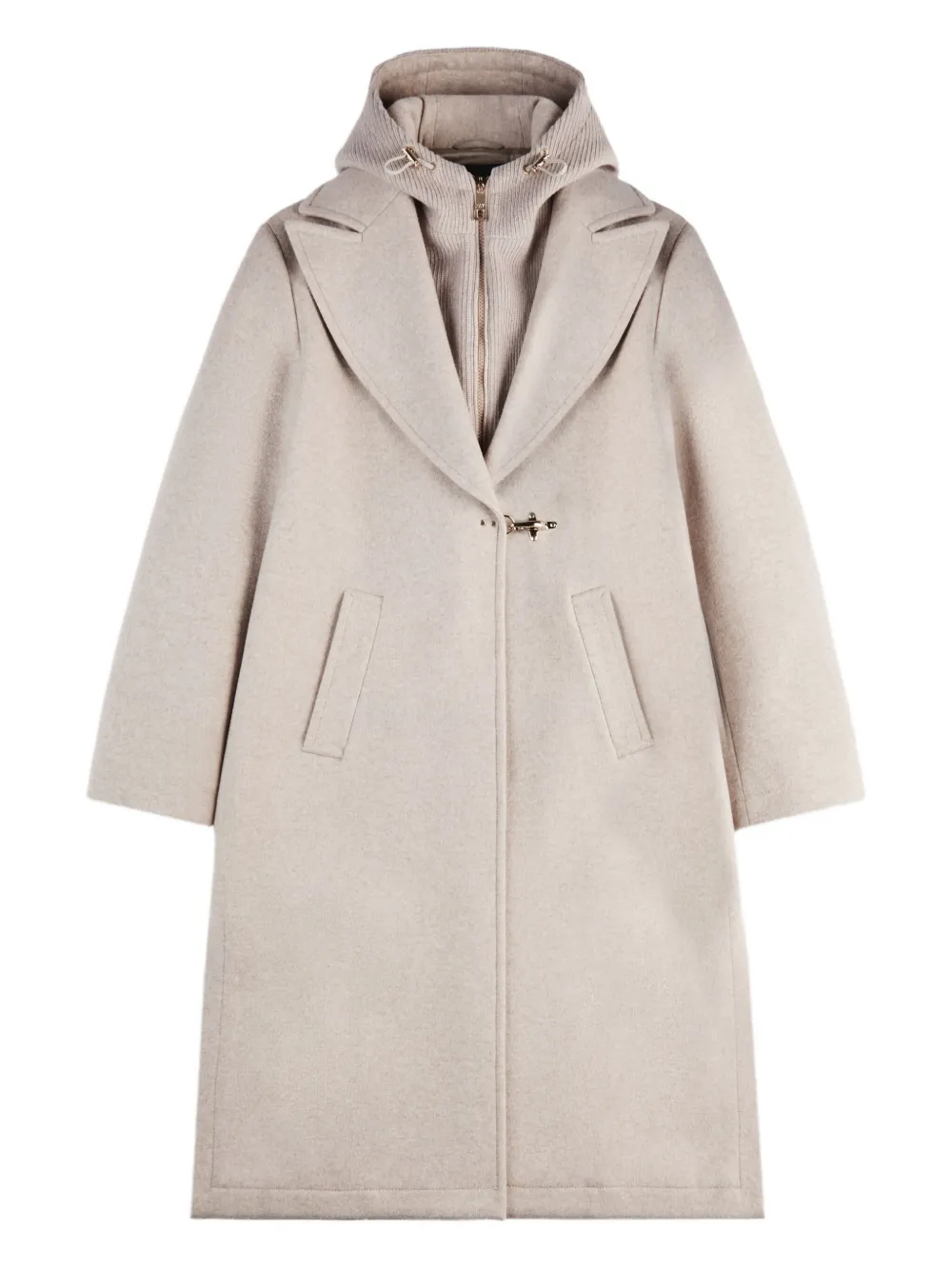 Fay Jas met dubbele rij knopen Beige