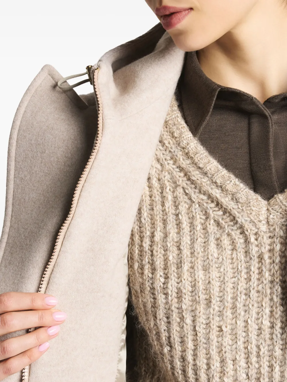 Fay Jas met dubbele rij knopen Beige