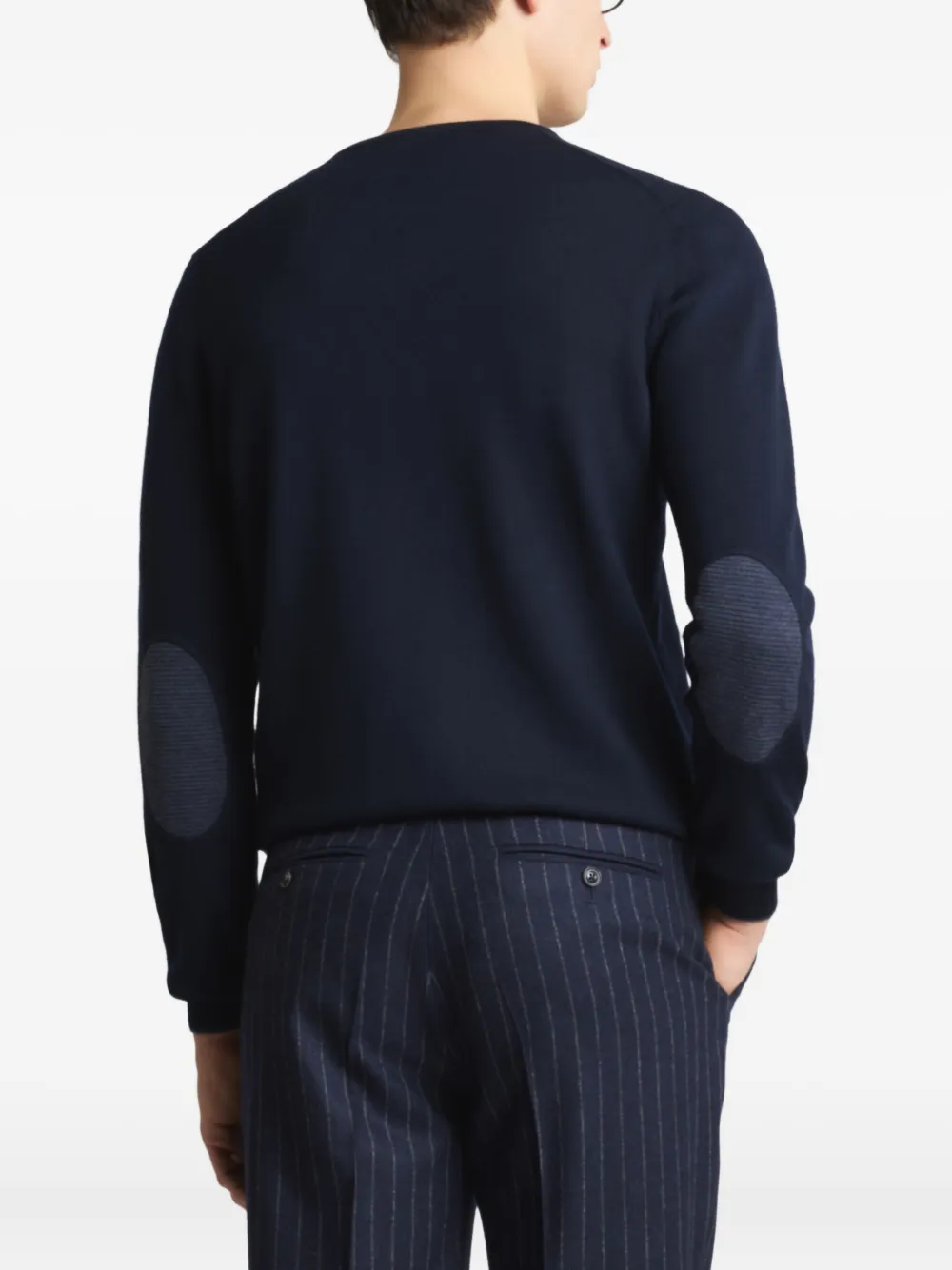 Fay crew-neck top Blauw
